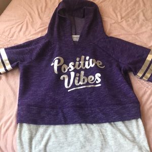 positive vibes sweatshirt